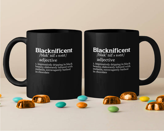 Blacknificent Mug, Black History Month Mug