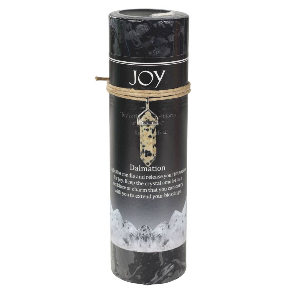 Crystal Energy Pendant Candle