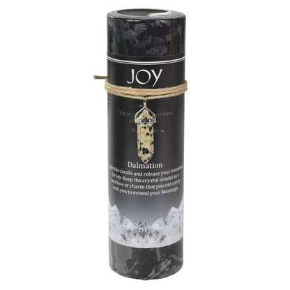 Crystal Energy Pendant Candle