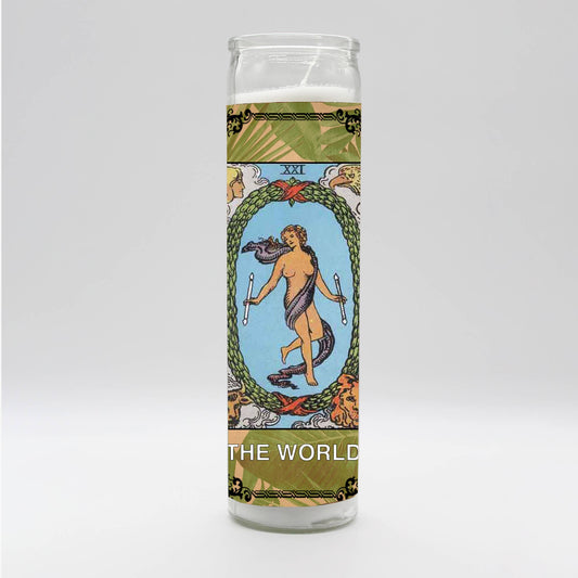 Tarot Candle - The World