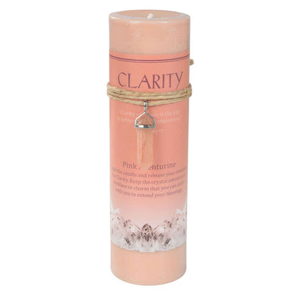 Crystal Energy Pendant Candle