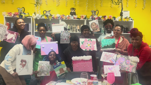 Color Me R&B Sip n' Paint