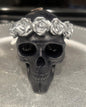 Skull Candle with Rose Crown – Love, Transformation & Ancestral Power Ritual Candle