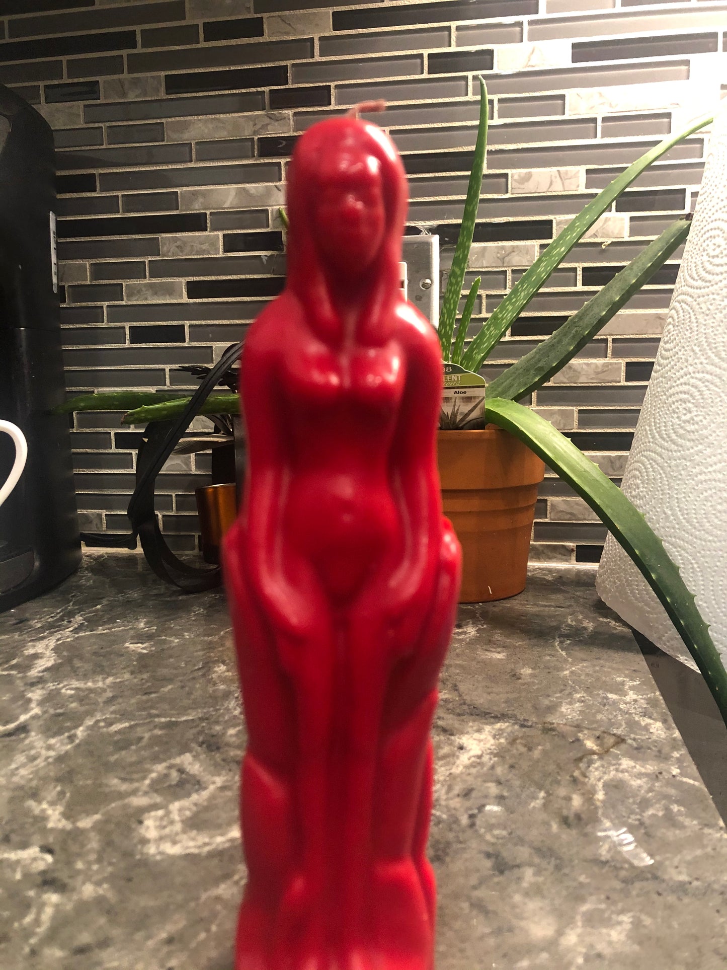 Double Body Female Candle