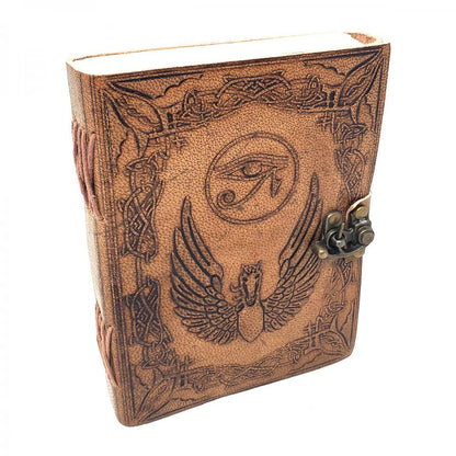 Eye of Horus Leather Journal