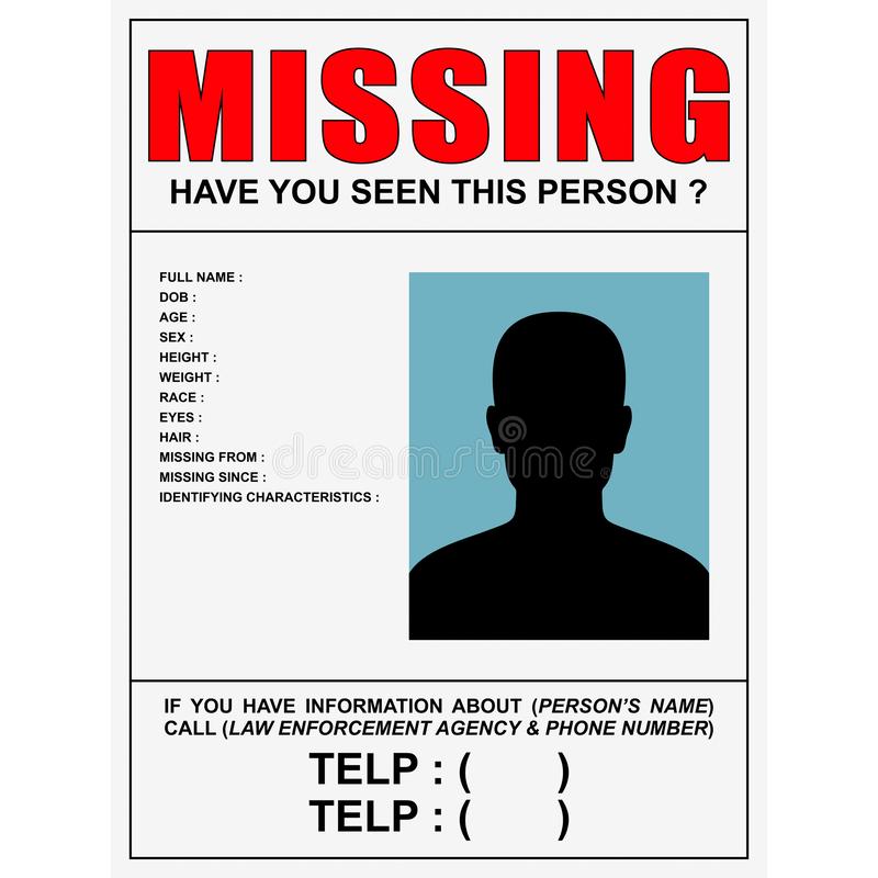 Missing Person Picture Reading
