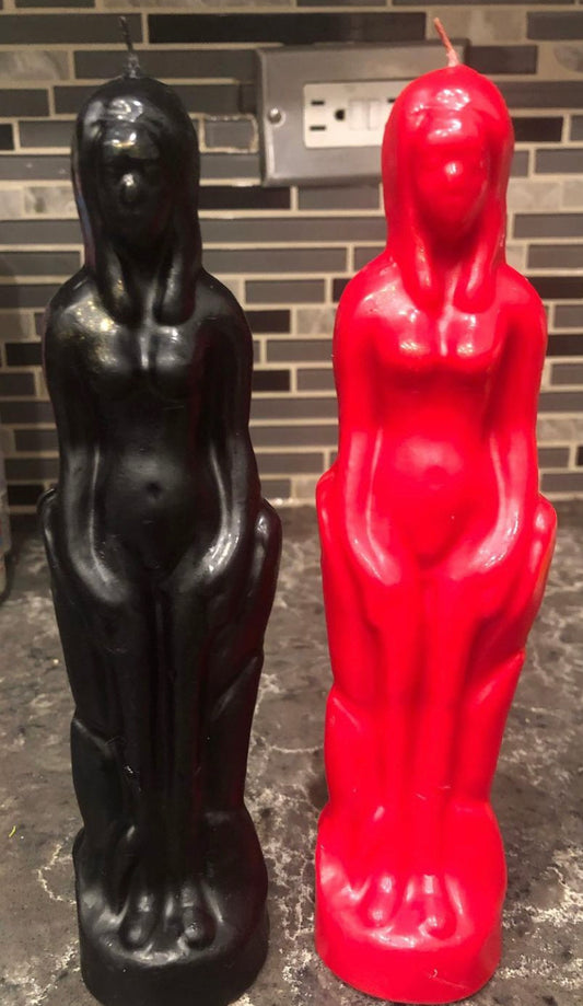 Female Figure Candle